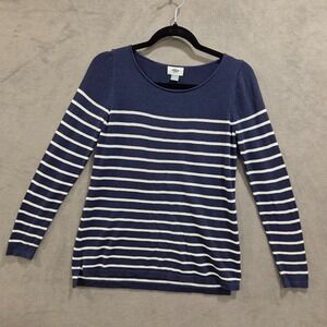Old Navy Stripped Sweater Women's Size Small Warm Cozy Comfy Casual‎ Nautical